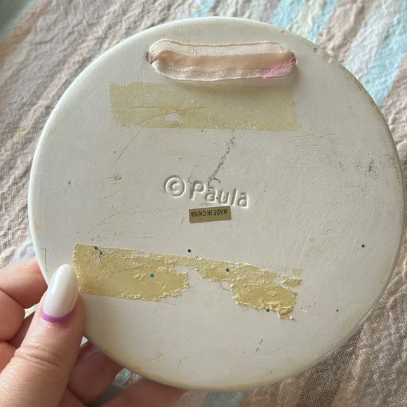 Floral Decorative Daughter Ornament with Heartfelt Message - Picture 2 of 2